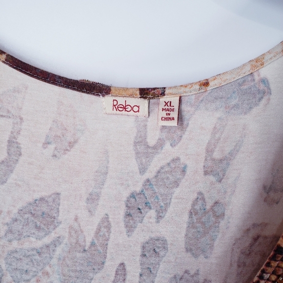 Reba Sleeveless Animal Print Patterned Dress, Size XL* - Picture 4 of 4